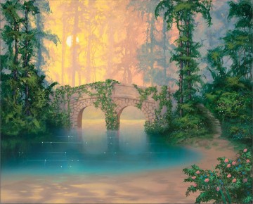 地球上の天国の熱帯雨林の山々 Oil Paintings